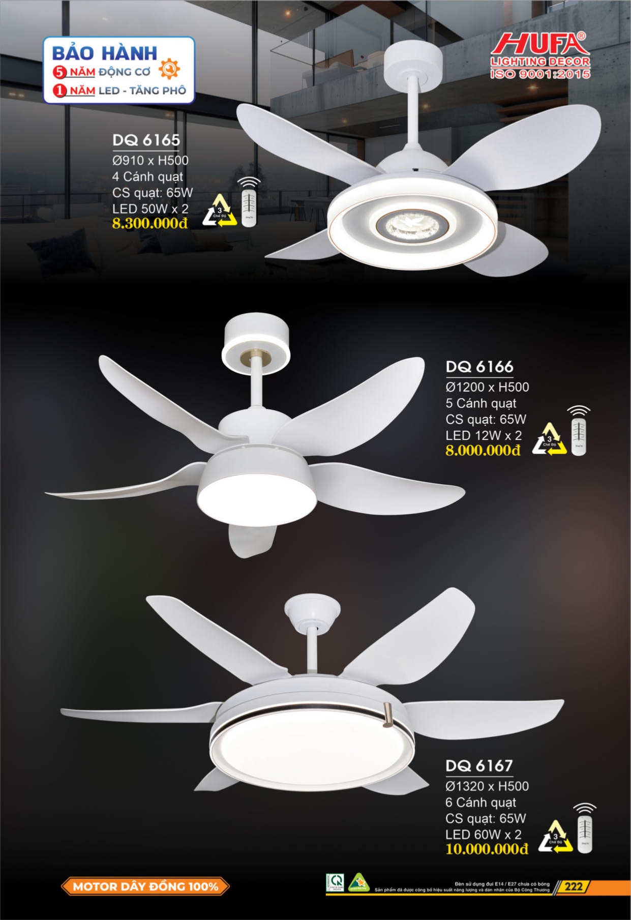 Bảng giá đèn LED HUFA 2026